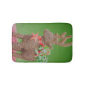 トナカイのクリスマスの装飾 バスマット (正面)