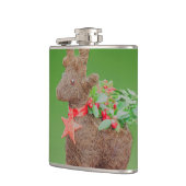 トナカイのクリスマスの装飾 フラスク (左)