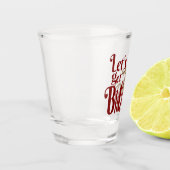 トナカイのクリスマスを飲んで祝福を受ける ショットグラス (左)