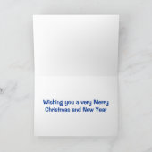 トナカイのクリスマスカード シーズンカード (内部)