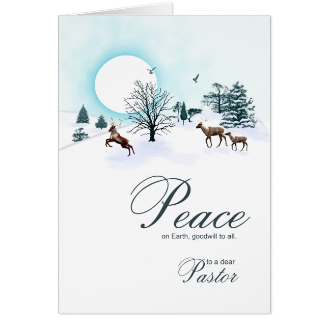 トナカイのクリスマスシーン (正面)