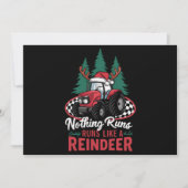 トナカイのクリスマストラクターに勝るものはない シーズンカード (正面)