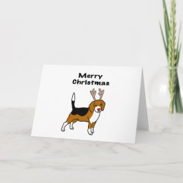 トナカイのクリスマスベーグル シーズンカード