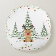 トナカイのクリスマスホリデーライトウィンターツリー