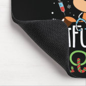 トナカイのクリスマス輸液ナース分隊のステソスコップ マウスパッド (コーナー)