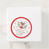 トナカイのクリスマス1st誕生日レッドウィンターディアー フェイバータグ (インサイチュ)