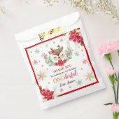 トナカイのクリスマス1st誕生日レッドウィンターディアー フェイバーバッグ (封をした状態)