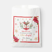 トナカイのクリスマス1st誕生日レッドウィンターディアー フェイバーバッグ (正面)