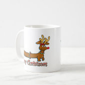 トナカイのクリスマス コーヒーマグカップ (正面左)