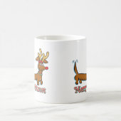 トナカイのクリスマス コーヒーマグカップ (中央)