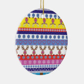 トナカイのクリスマス セラミックオーナメント (右)