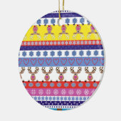 トナカイのクリスマス セラミックオーナメント (左)