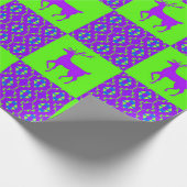 トナカイのクリスマス ラッピングペーパー (角)