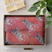 トナカイのクリスマス 薄葉紙 (ギフト)