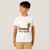 トナカイのクリスマス Tシャツ (正面フル)