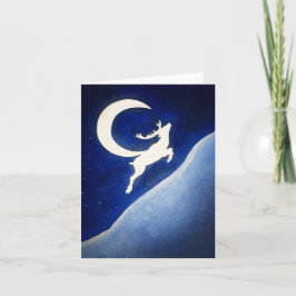 トナカイのグリーティングカード シーズンカード