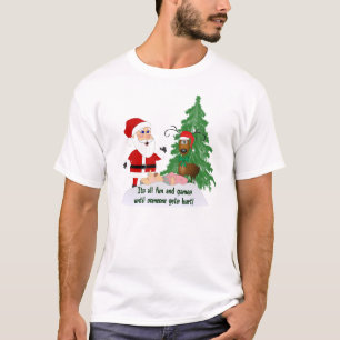 トナカイのゲームのワイシャツ Tシャツ