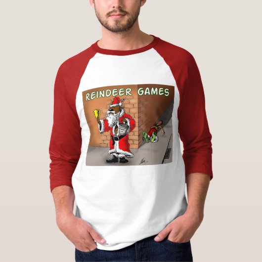 トナカイのゲーム4 Tシャツ (正面)