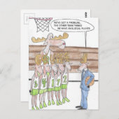 トナカイのゲーム ポストカード (正面/裏面)