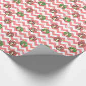 トナカイのゲーム ラッピングペーパー (角)