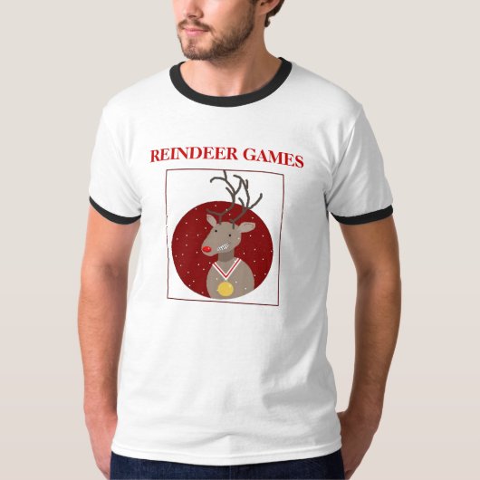 トナカイのゲーム Tシャツ (正面)