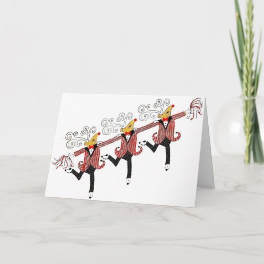 トナカイのコーラスライン シーズンカード (正面)