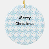 トナカイのサックス演奏者のオーナメント セラミックオーナメント (裏面)