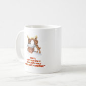 トナカイのジレンマ コーヒーマグカップ (正面左)