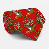 トナカイのタイ ネクタイ (ロール)