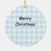 トナカイのドラマーのオーナメント セラミックオーナメント (裏面)