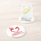 トナカイのハート コースター (側面)