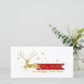 トナカイのバナークリスマスID855 (スタンド正面)