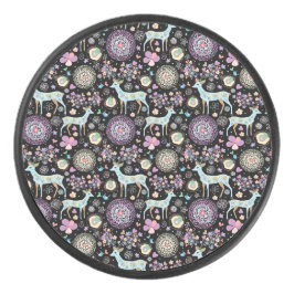 トナカイのパターナクリスマス アイスホッケーパック