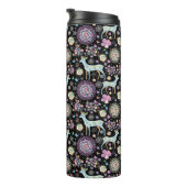 トナカイのパターナクリスマス タンブラー (回転右)