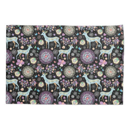 トナカイのパターナクリスマス 枕カバー