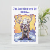 トナカイのパーティーセンター 招待状 (スタンド正面)