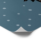 トナカイのポスターRudolphとのストレス ポスター (角)