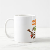 トナカイのマグカップ用ニンジン – かわいいクリスマスマグカップ コーヒーマグカップ (左)