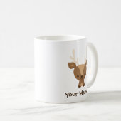 トナカイのマグ コーヒーマグカップ (正面右)