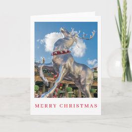 トナカイのモデルビュークリスマスカード シーズンカード