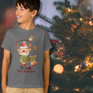 トナカイのユー�ガリーセーター Tシャツ