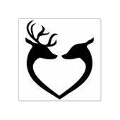 トナカイのラブアートスタンプ ラバースタンプ (インプリント)