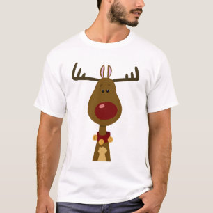 トナカイのワイシャツ Tシャツ