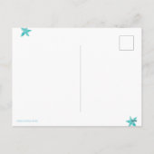 トナカイの人魚とミニマリストの幸せな休日 シーズンポストカード (裏面)