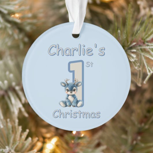 トナカイの初めてのクリスマス! オーナメント (ツリー)