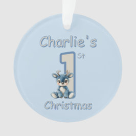 トナカイの初めてのクリスマス! オーナメント
