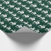 トナカイの包装紙のクリスマスの包装紙 ラッピングペーパー (角)