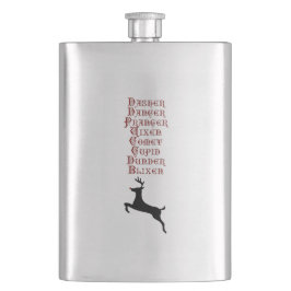 トナカイの名前ルドルフ，彗星， Blixen Reindeer フラスク