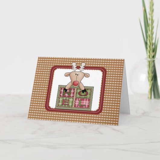 トナカイの国クリスマスカード シーズンカード (正面)