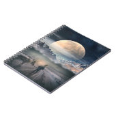 トナカイの夜明け地平線 ノートブック (左側)